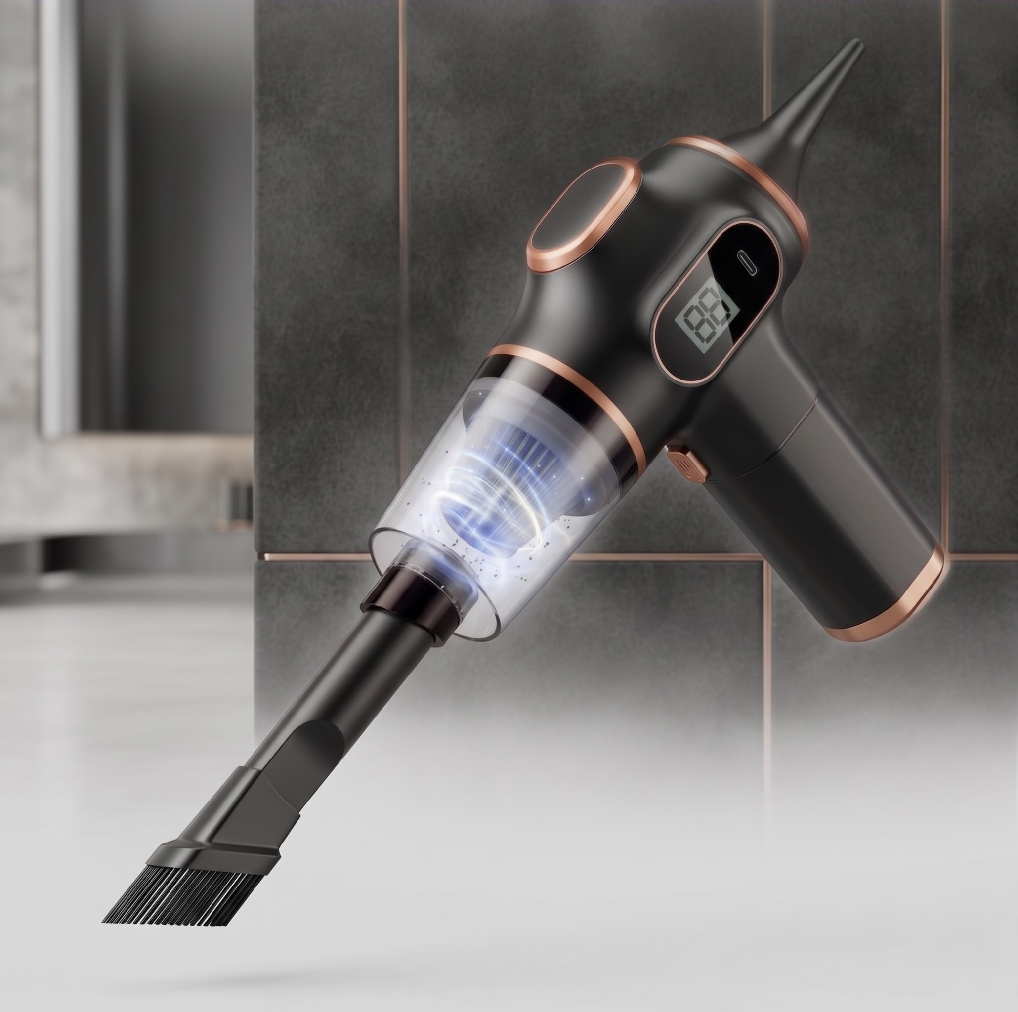 VŌRA™ : Aspirateur & Souffleur Compact pour Voiture